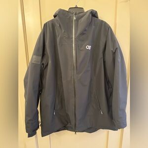 Outdoor Research Women's Dark Gray Ski Jacket